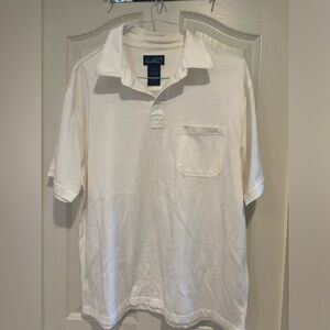 Arnold Palmer polo shirt, white Size Large